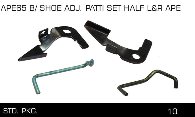 APE65 B-SHOE ADJ. PATII SET HALF L&R APE